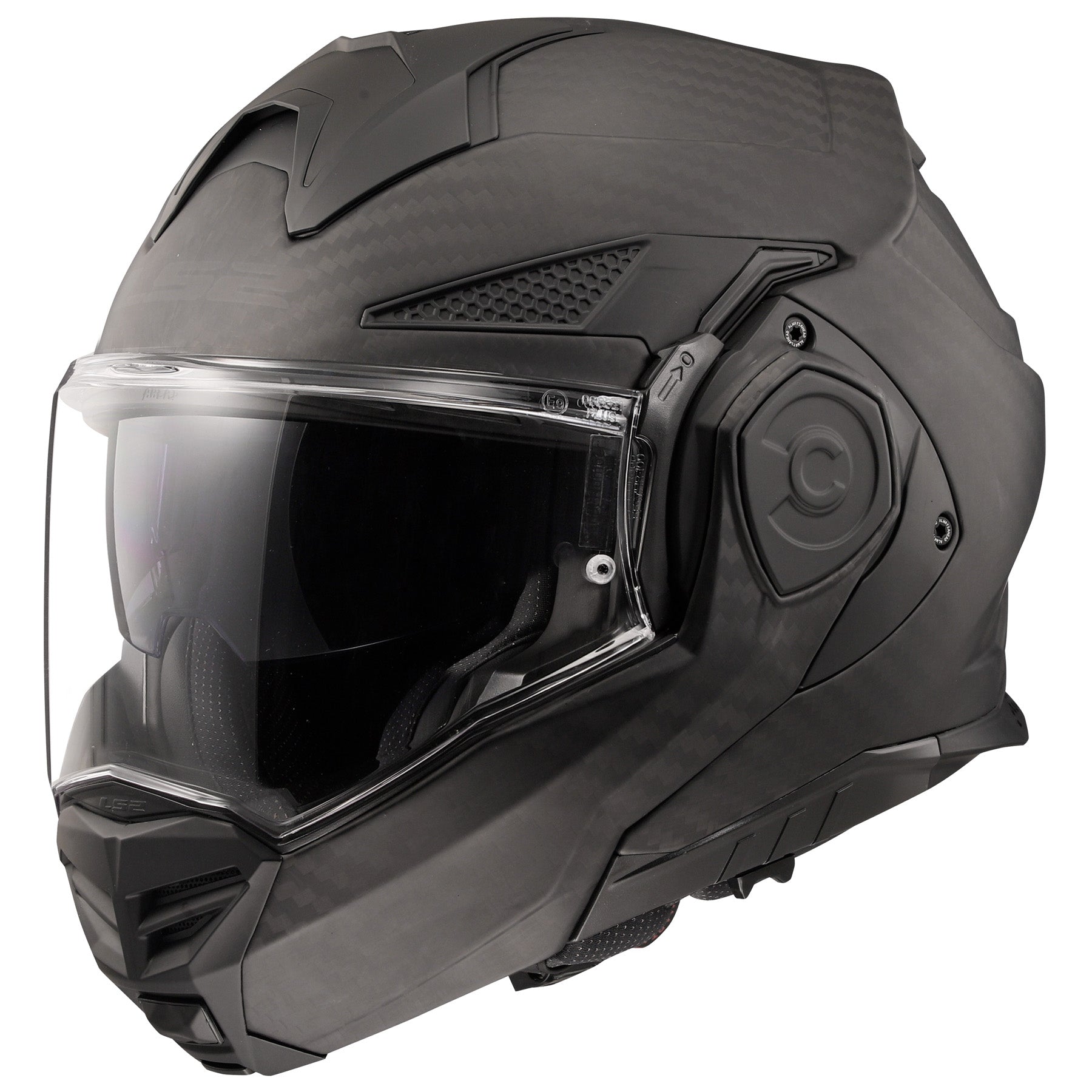 LS2 Helmets Advant X Carbon Modular Helmet – Black Hills Moto