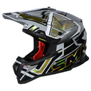 SMK Helmets Allterra X-Aces Chrome Off Road Motorcycle Helmet