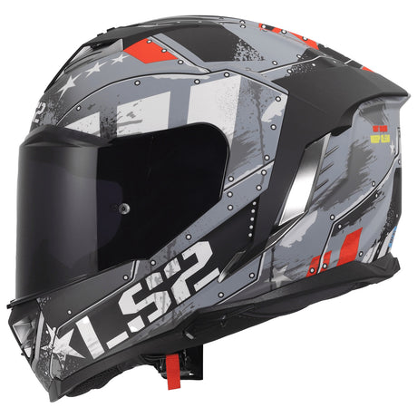 LS2 Helmets Assault III Full Face Motorcycle Helmet W/ SunShield