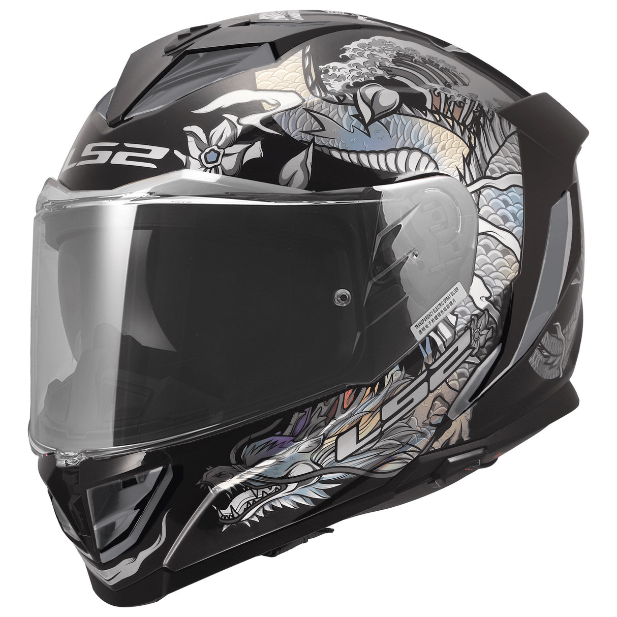 LS2 Helmets Assault III Full Face Motorcycle Helmet W/ SunShield