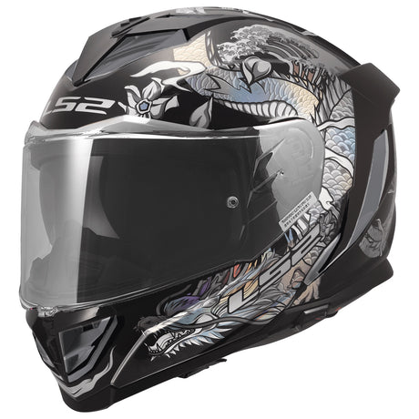 LS2 Helmets Assault III Full Face Motorcycle Helmet W/ SunShield