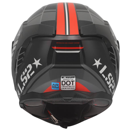 LS2 Helmets Assault III Full Face Motorcycle Helmet W/ SunShield