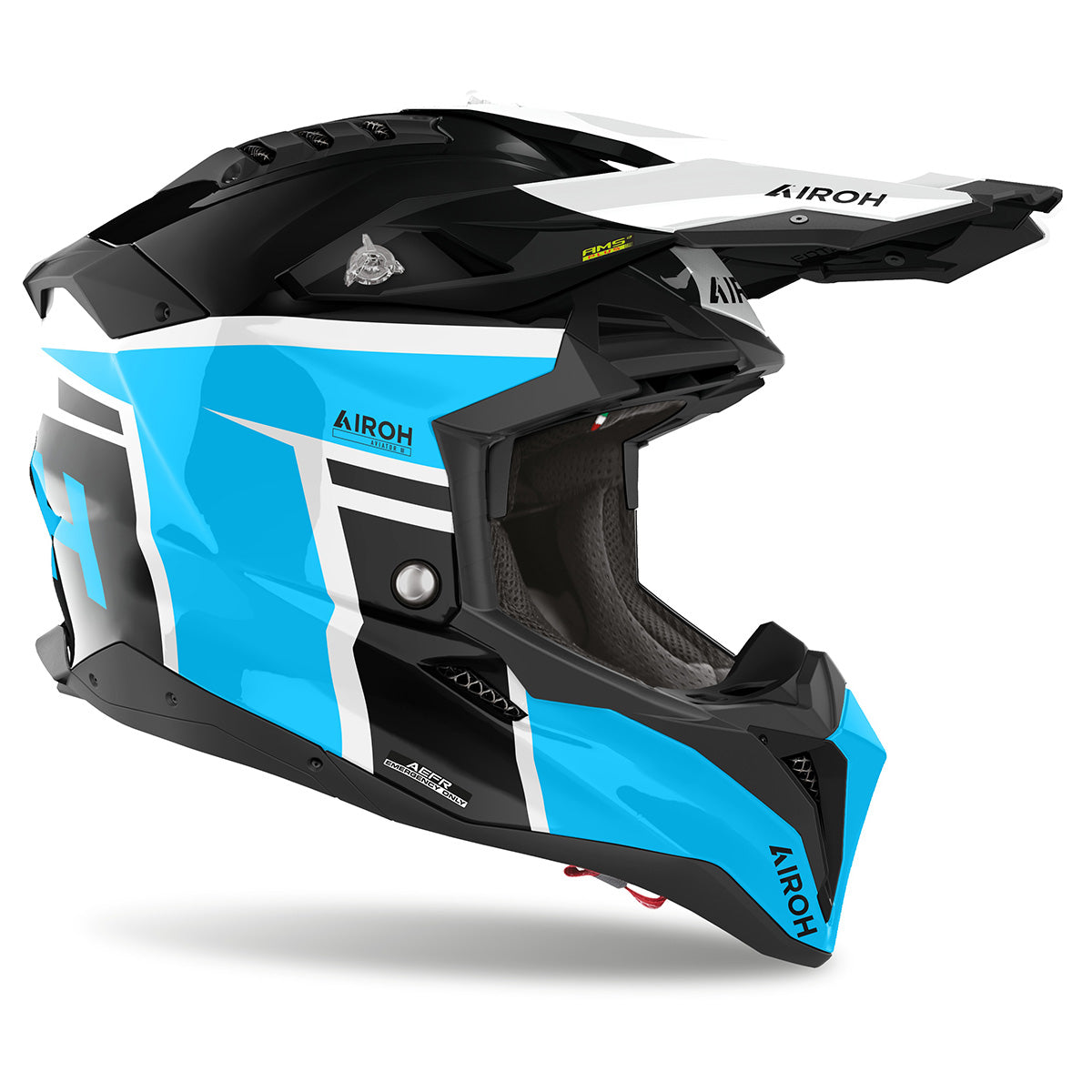 avia motorcycle helmets Airoh Aviator 3 HPC Carbon Fiber Offroad Motorcycle Helmet