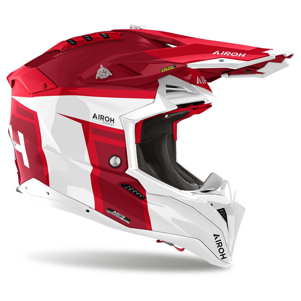 airoh aviator 2.3 helmet Airoh Aviator 3 HPC Carbon Fiber Offroad Motorcycle Helmet – Black Hills Moto