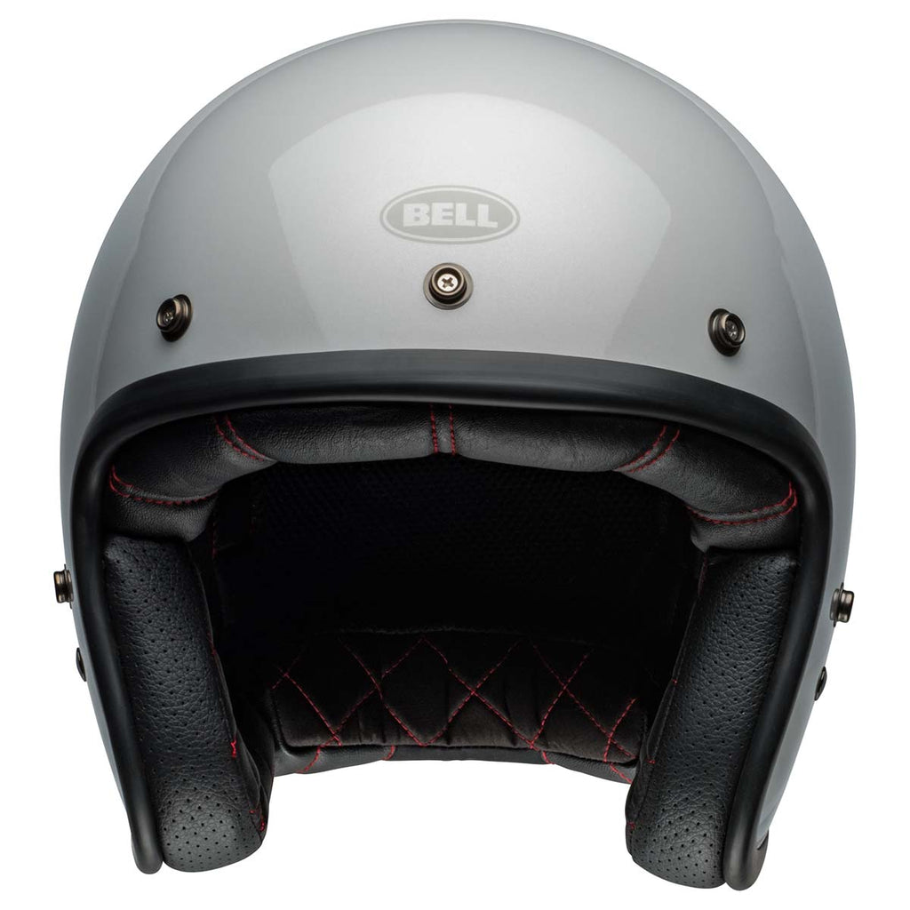 bell custom 500 helmet solid black flake Bell Custom 500 Open-Face Motorcycle Helmet – Black Hills Moto