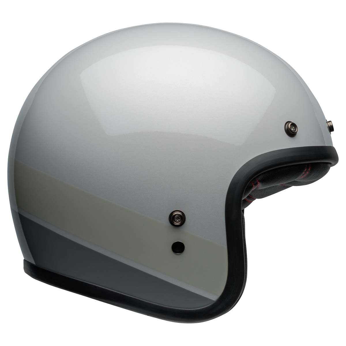 bell custom 500 open face helmet black flake Bell Custom 500 Open-Face Motorcycle Helmet – Black Hills Moto