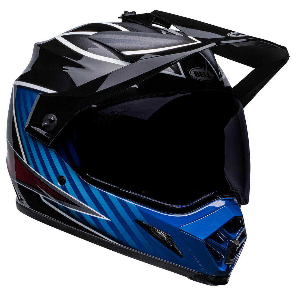 bell black mx-9 mips helmet Bell MX-9 Adventure MIPS Dirt Helmet – Black Hills Moto