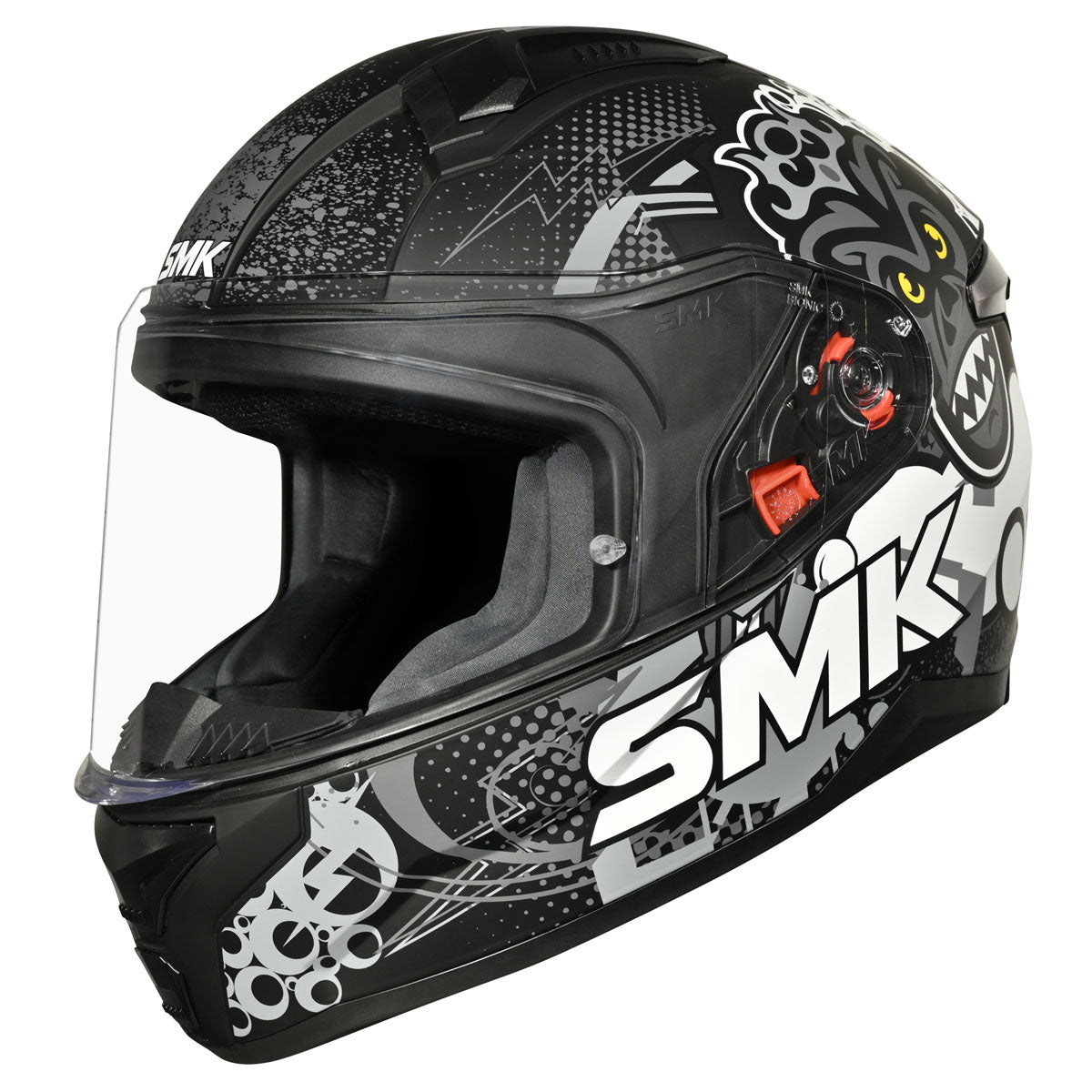 SMK Helmets Bionic Youth Full Face Motorcycle Helmet