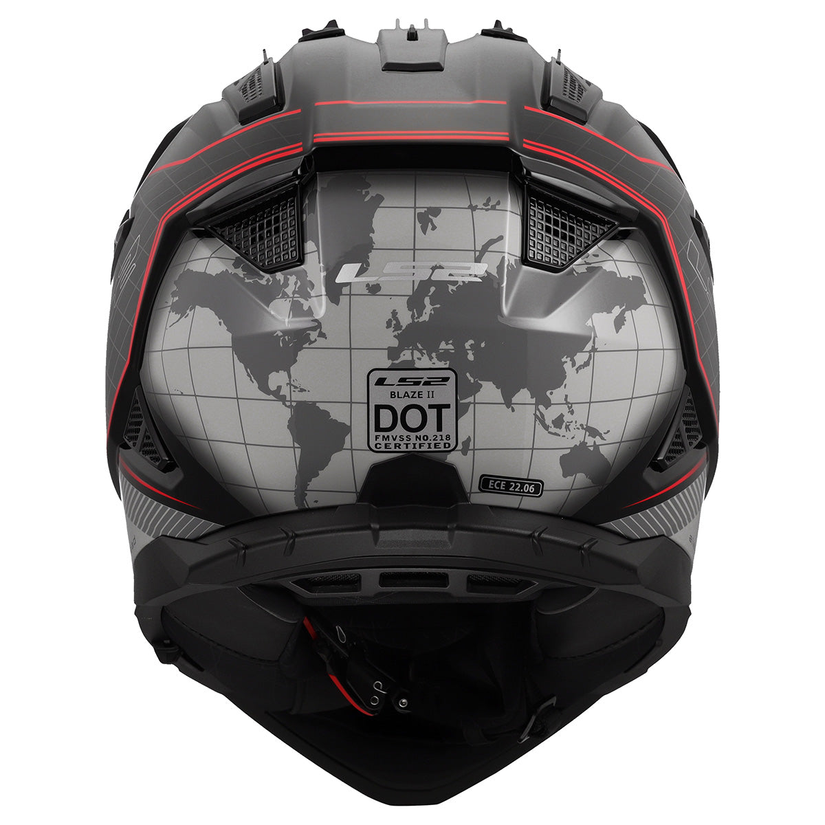 LS2 Helmets Blaze II Adventure Motorcycle Helmet W/SunShield