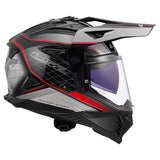 LS2 Helmets Blaze II Adventure Motorcycle Helmet W/SunShield