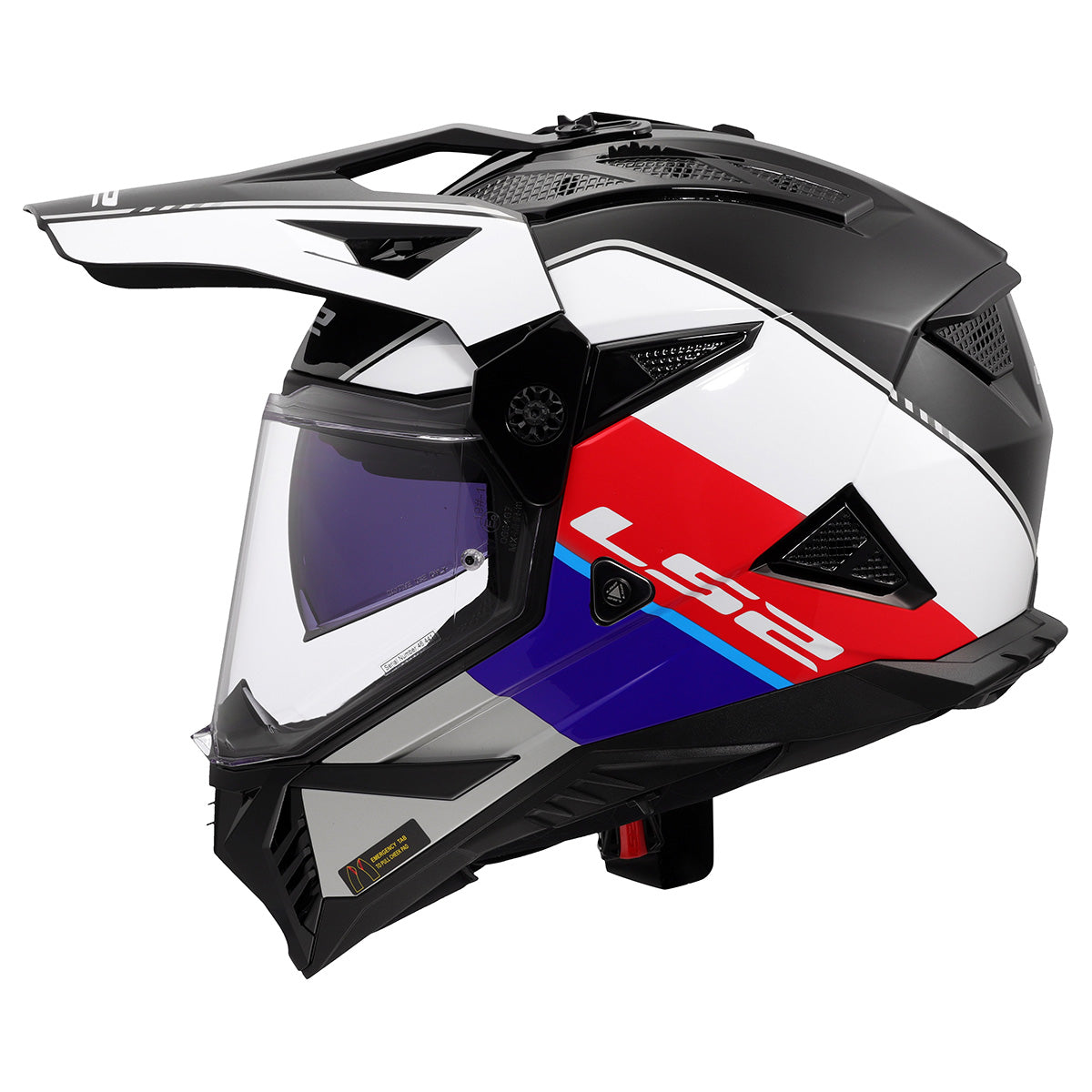 LS2 Helmets Blaze II Adventure Motorcycle Helmet W/SunShield