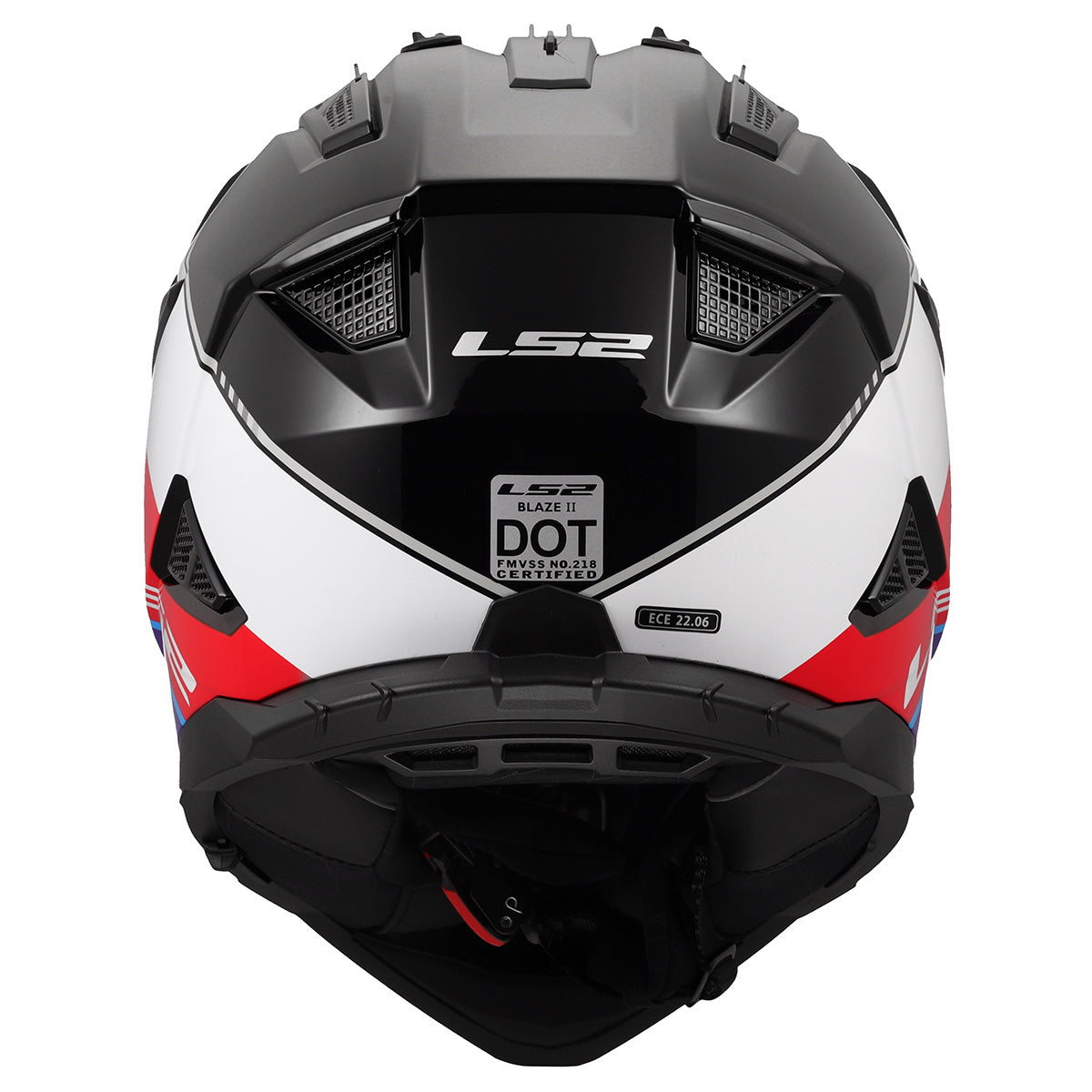 LS2 Helmets Blaze II Adventure Motorcycle Helmet W/SunShield