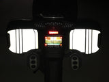 Reflective Decals for BMW R1200RT/R1250RT (2014-current) / K1600GT/GTL Rear & Side Bags (Black)