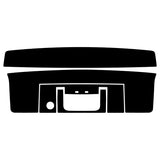 Reflective Decals for BMW 1100/1150 RT/RS Top Case (Black)
