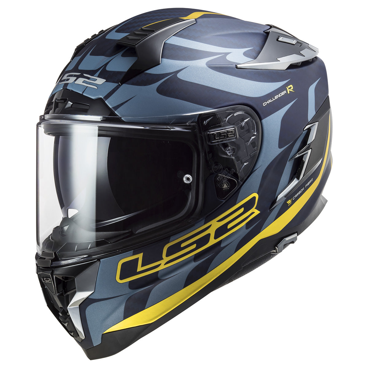 ls2 challenger gt flex helmet LS2 Helmets Challenger Carbon GT Americarbon Helmet – Black Hills Moto