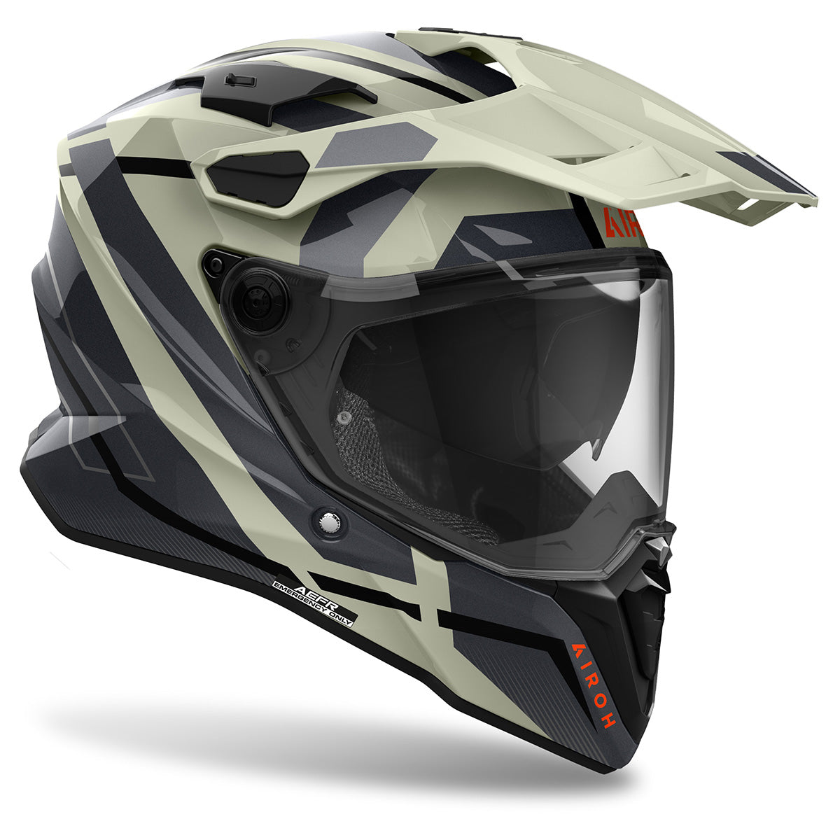 Airoh Commander 2 Composite Carbon Fiber Adventure Offroad Motorcycle Helmet