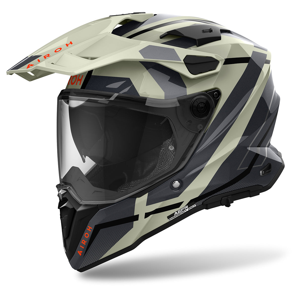 Airoh Commander 2 Composite Carbon Fiber Adventure Offroad Motorcycle Helmet