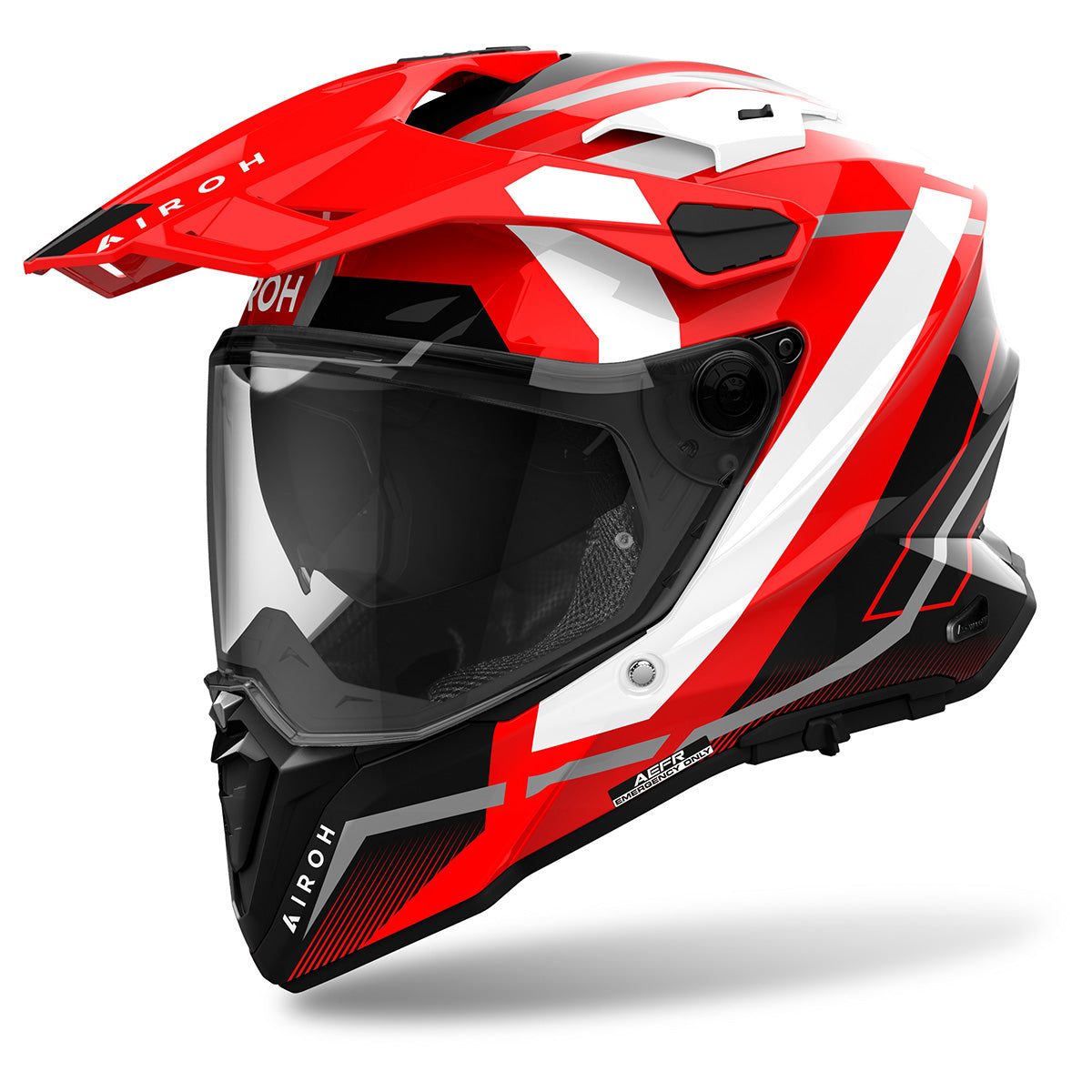 Airoh Commander 2 Composite Carbon Fiber Adventure Offroad Motorcycle – Black Hills Moto