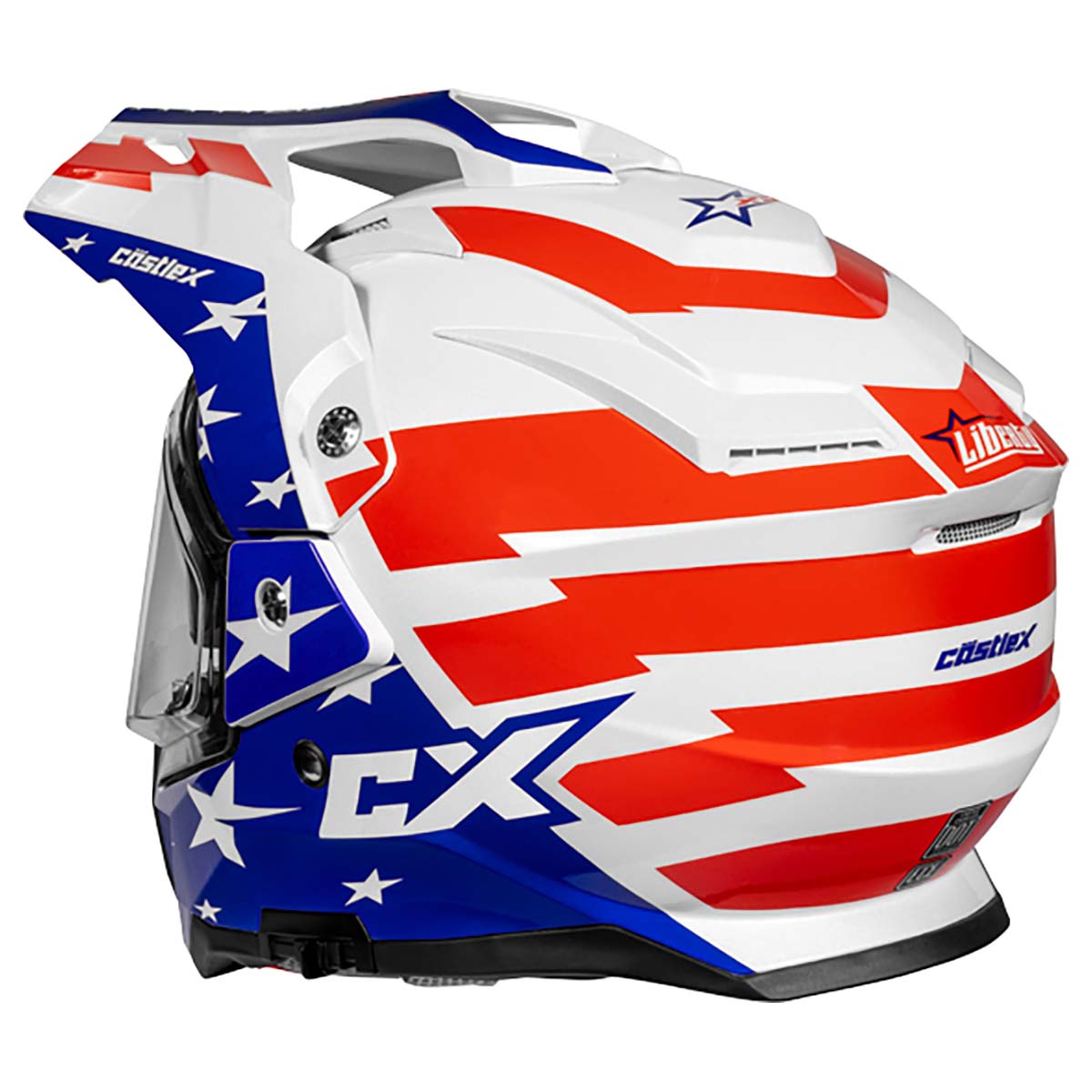 Castle X CX200 Liberty Dual Sport Snow Helmet – Black Hills Moto