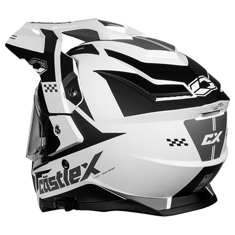 Castle X CX200 Wrath Dual Sport Snow Helmet (Matte White - 2X-Large)