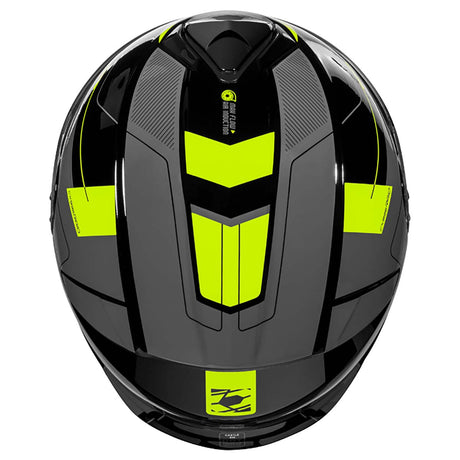 Castle X CX935 Raid Modular Electric Snow Helmet (Gloss Hi-Vis/Charcoal - 3X-Large)