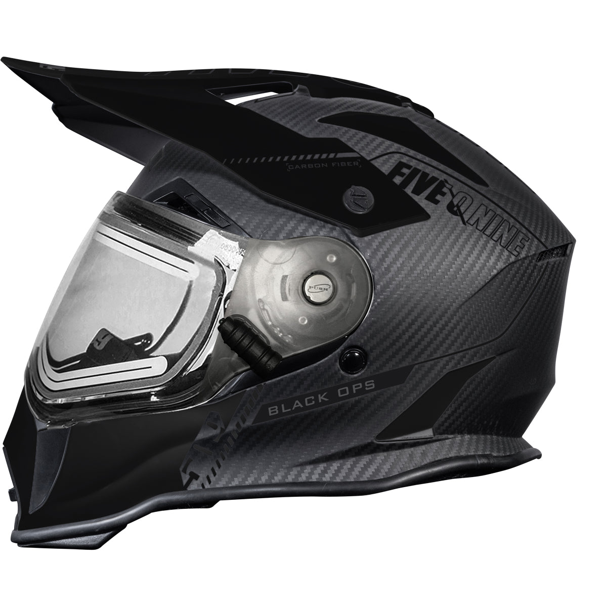 509 delta r3 helmet for motorcycle riding 509 Delta R3L Carbon Fiber Ignite Helmet – Black Hills Moto