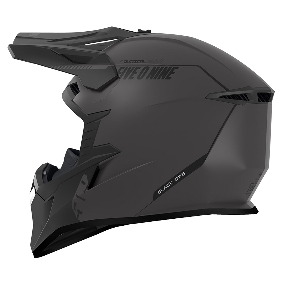 509 Tactical 2.0 Snowmobile Helmet with Fidlock (Matte Black Ops - X-Small)