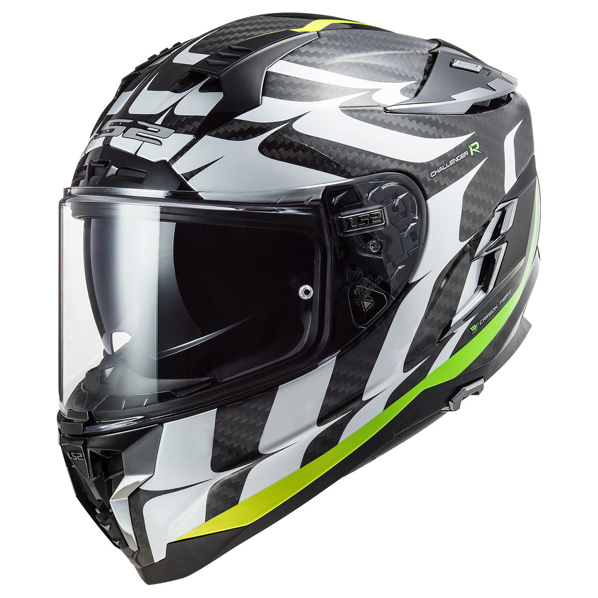 LS2 Helmets Challenger Carbon GT Americarbon Helmet – Black Hills Moto