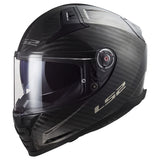 LS2 Helmets Citation II Carbon Full Face Motorcycle Helmet W/ SunShield