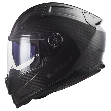 LS2 Helmets Citation II Carbon Full Face Motorcycle Helmet W/ SunShield
