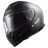 LS2 Helmets Citation II Carbon Full Face Motorcycle Helmet W/ SunShield