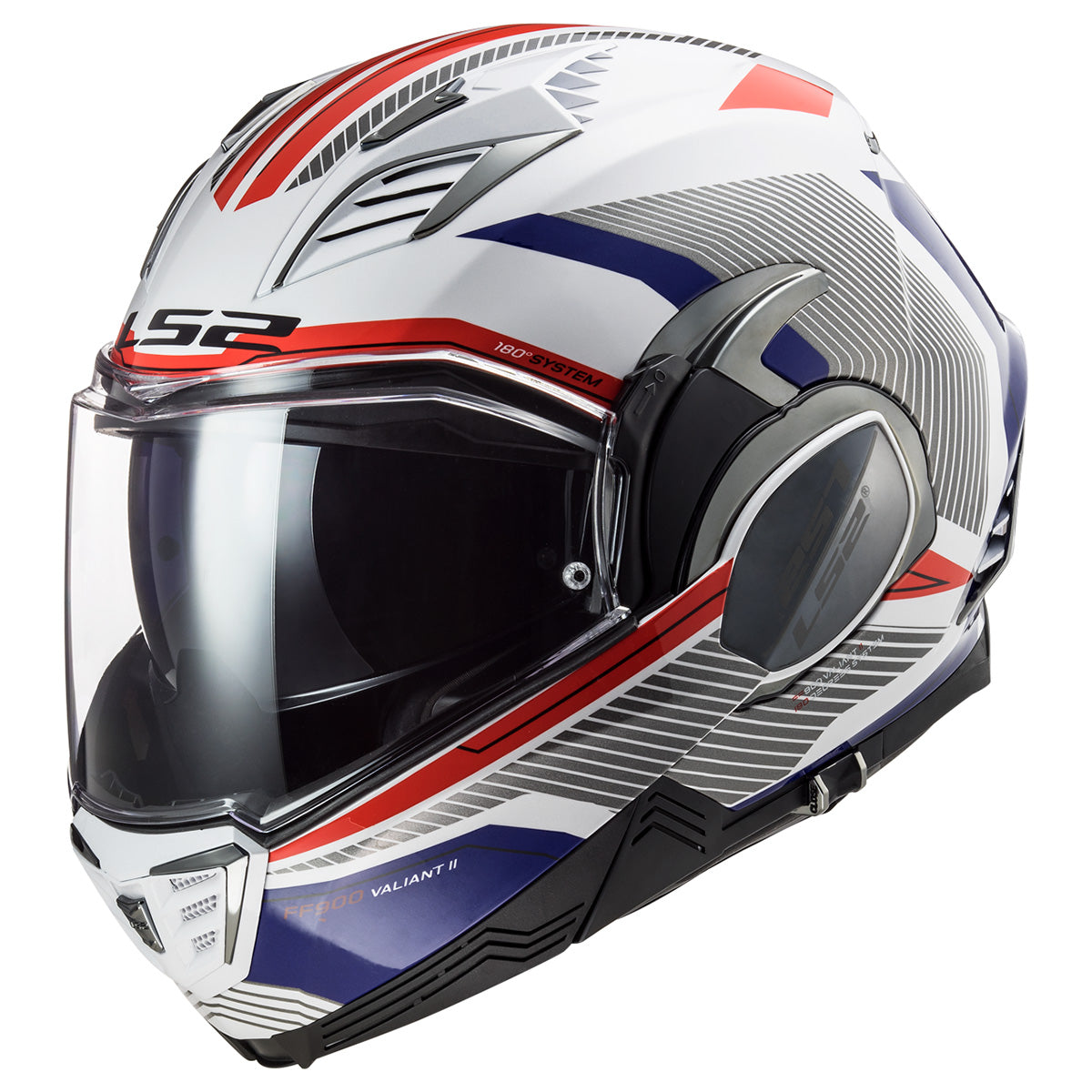 ls2 ff399 valiant modular helmet Full Face Antelope Creek Leather quality technical fabric liner for comfort and coolness Ls2 Ff399 Valiant Ls2 Flip