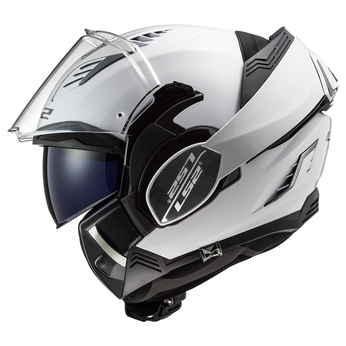  LS2 Helmets Valiant II Blackout Valiant II Modular Helmet  (Matte Black - X-Small) : LS2 Helmets: Automotive