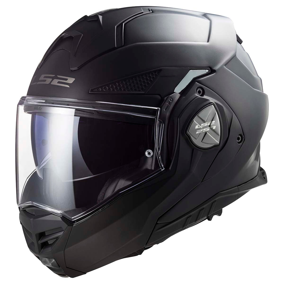 ls2 ff386 matte black modular helmet LS2 Helmets Advant X Modular Helmet