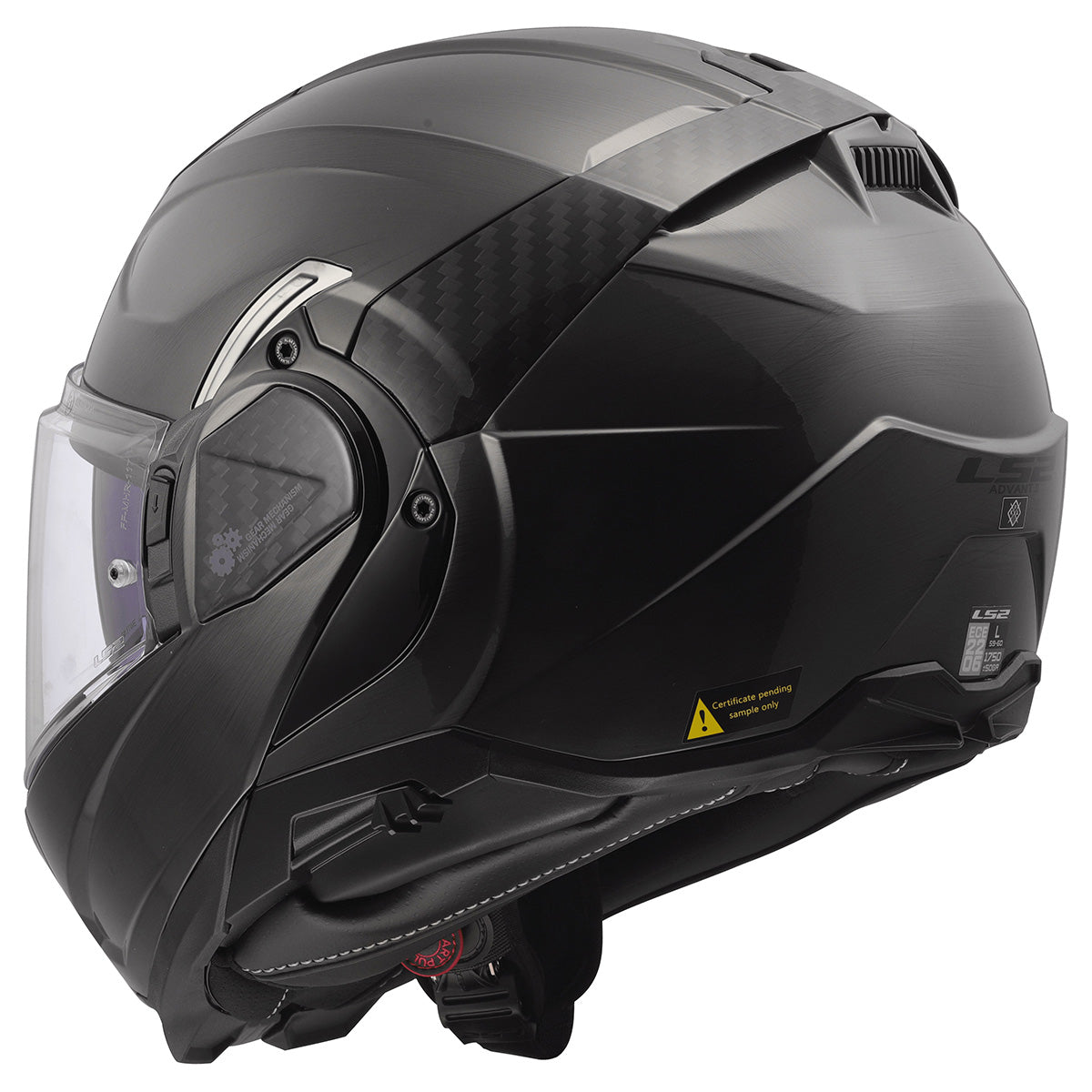 LS2 Helmets Advant II Modular Motorcycle Helmet W/ SunShield