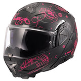 LS2 Helmets Advant II Modular Motorcycle Helmet W/ SunShield