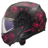 LS2 Helmets Advant II Modular Motorcycle Helmet W/ SunShield