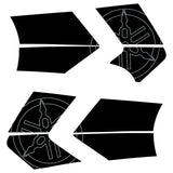 Reflective Decals for Yamaha FJR1300 Gen 2 Fairing