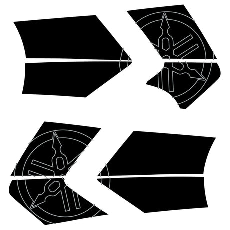 Reflective Decals for Yamaha FJR1300 Gen 2 Fairing