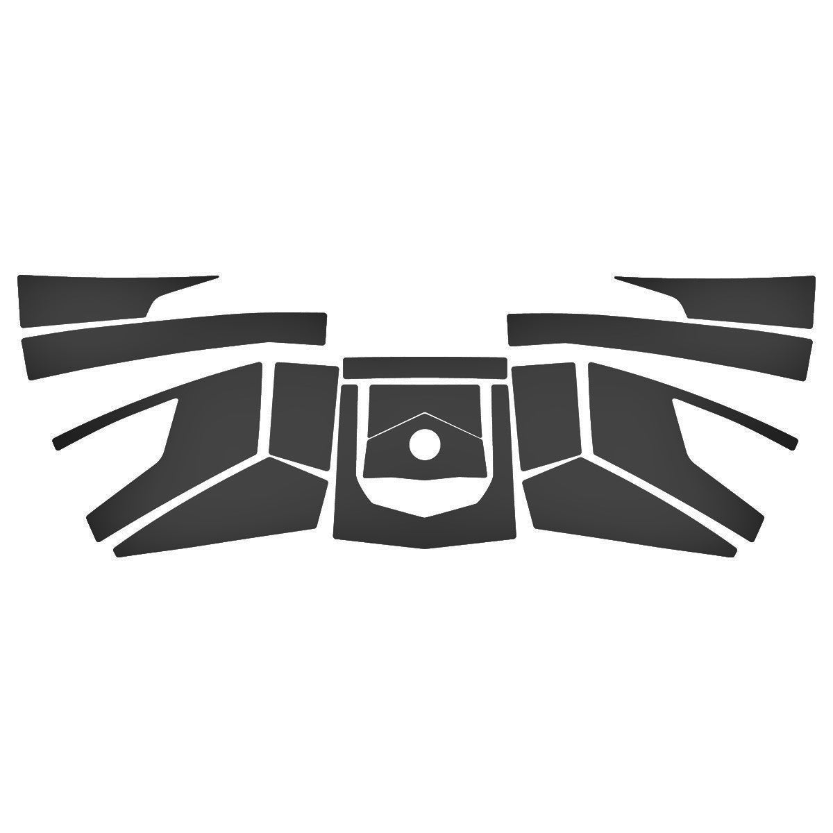 Reflective Decals for Yamaha FJR1300 50L Top Case