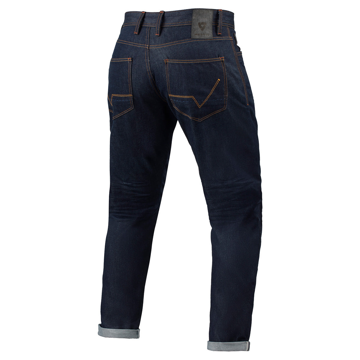 REV'IT! Men's Lewis Selvedge Heritage Tapered-Fit Motorcycle Jeans