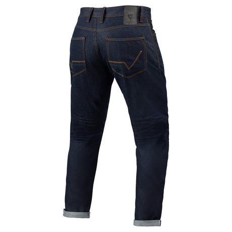 REV'IT! Men's Lewis Selvedge Heritage Tapered-Fit Motorcycle Jeans
