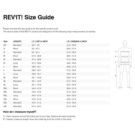 REV'IT! Men's Tornado 4 H2O Adventure Touring Motorcycle Pants