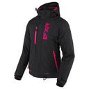 FXR Women's Fresh Jacket (Black Linen/Fuchsia - 16)