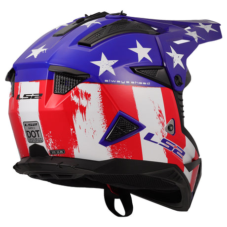 LS2 Helmets Gate II Full Face MX Motorcycle Helmet