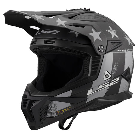 LS2 Helmets Gate II Full Face MX Motorcycle Helmet