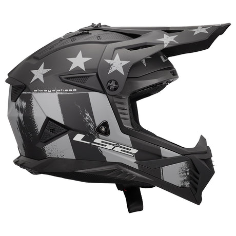LS2 Helmets Gate II Full Face MX Motorcycle Helmet