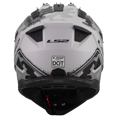 LS2 Helmets Gate II Full Face MX Motorcycle Helmet