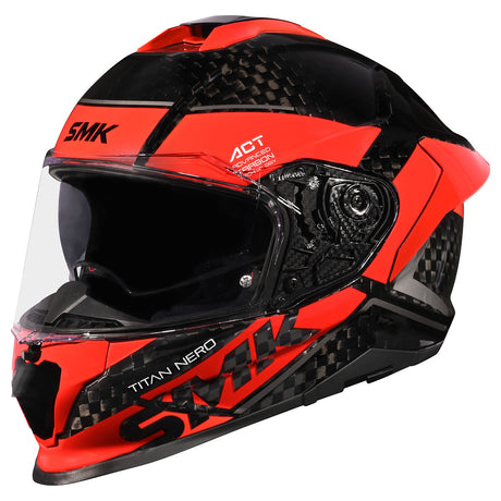 SMK Helmets Titan Carbon Full Face Motorcycle Helmet