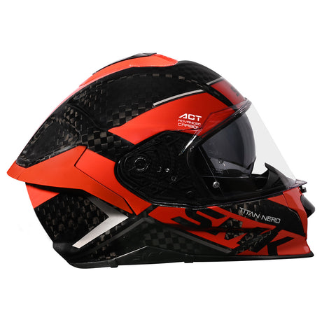 SMK Helmets Titan Carbon Full Face Motorcycle Helmet